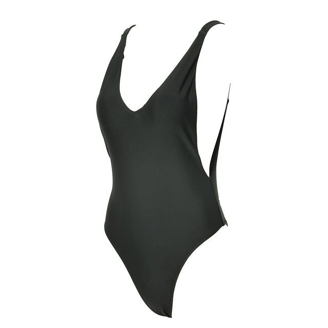 Deep V Thong One Piece