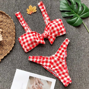 Summer Plaid Bikini