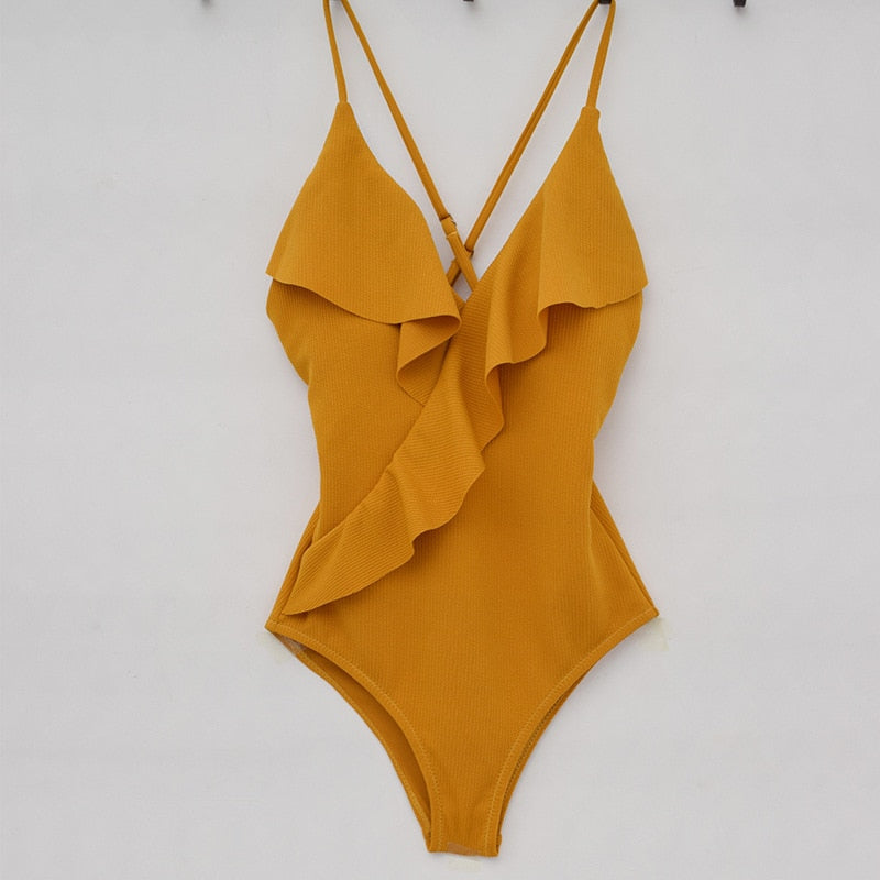 Summer Deep V Bikini